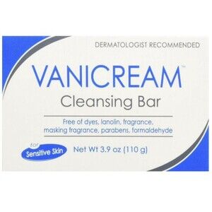 Lot of 11 Vanicream Cleansing Bar 3.9oz Sensitive Skin Soap Fast Ship